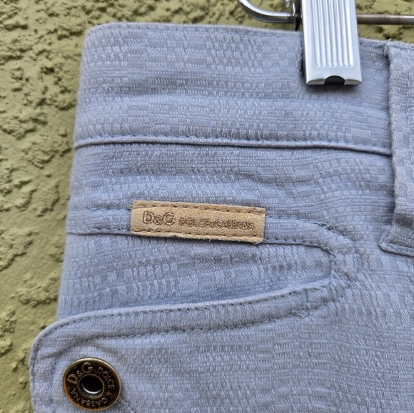 Vintage Dolce & Gabbana D&G Low Rise Blue Pants - Picture 4 of 5